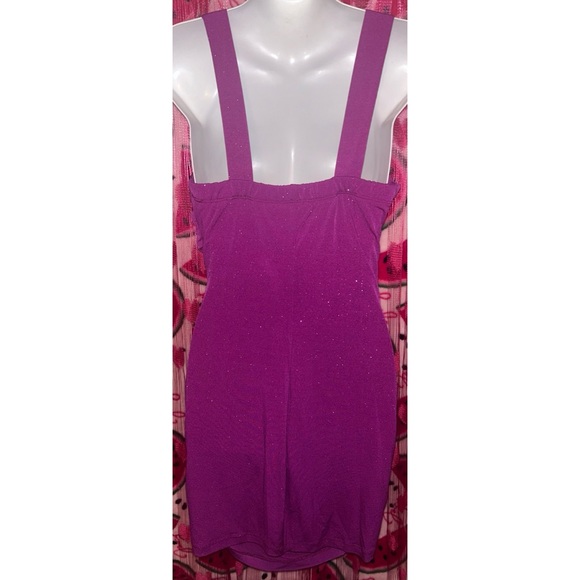 🩷 Y2K Ruby Rox Ruched Bodycon Mini Dress - Picture 6 of 7